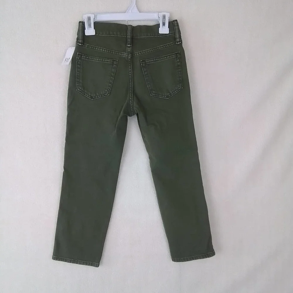 GAP Kids Slim Fit‎ Jeans Boy's Size 6 in Green Denim